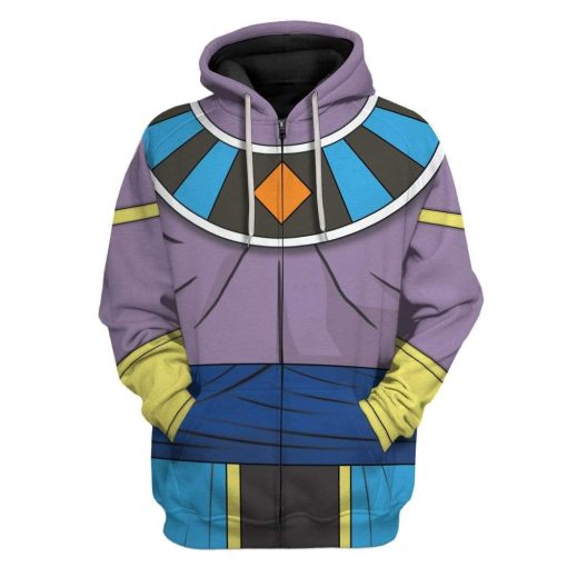 Gearhumans Cosplay Beerus God Of Destruction Dragon Ball Custom T-Shirts Hoodies Apparel 4 Cosplay Beerus God Of Destruction Dragon Ball Custom T-Shirts Hoodies Apparel CO-TA2512191 3D Custom Fleece Hoodies Zip Hoodie S