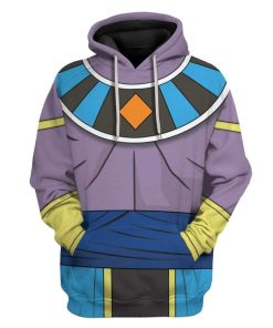 Cosplay Beerus God Of Destruction Dragon Ball Custom T-Shirts Hoodies Apparel CO-TA2512191 3D Custom Fleece Hoodies Hoodie S