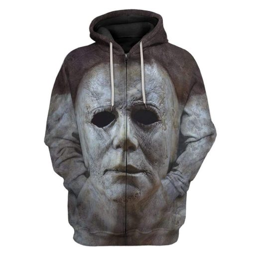 Gearhuman 3D Halloween Kills Michael Myers Custom Hoodie Apparel GL19081 3D Custom Fleece Hoodies Zip Hoodie S