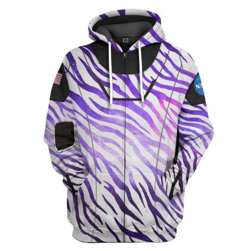 Gearhuman 3D Fashion SpaceX Spacesuit Custom Hoodie Apparel GL080614 3D Custom Fleece Hoodies Zip Hoodie S