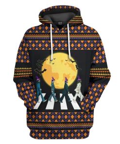 Gearhuman 3D The Beatles Halloween Abbey Road Custom Hoodie Apparel GV180810 3D Custom Fleece Hoodies Hoodie S