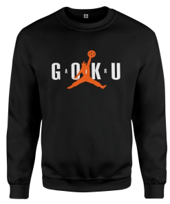Gearhuman 3D Air Goku Custom Sweatshirt Apparel GN26089 Sweatshirt Sweatshirt S