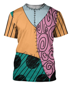 Gearhuman 3D Sally The Nightmare Before Christmas Halloween Custom Tshirt Apparel GV21081 3D T-shirt T-Shirt S