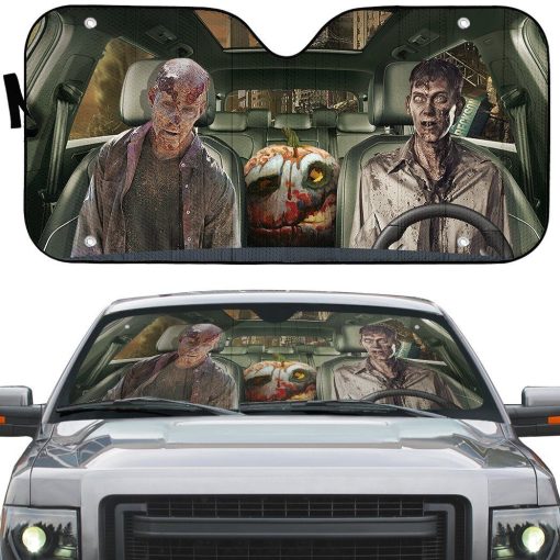 Gearhuman 3D Halloween Zombie Custom Car Auto Sunshade GL24085 Auto Sunshade