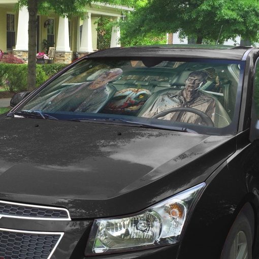 Gearhuman 3D Halloween Zombie Custom Car Auto Sunshade GL24085 Auto Sunshade