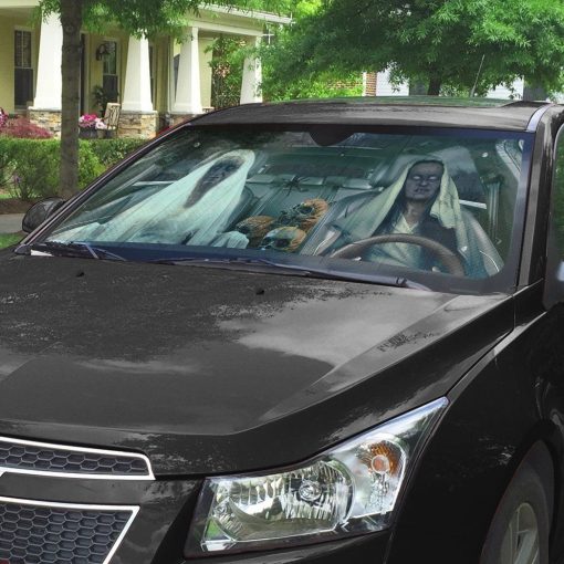 Gearhuman 3D Halloween Ghost Custom Car Auto Sunshade GL24084 Auto Sunshade