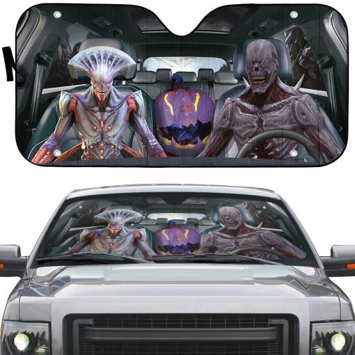 Gearhuman 3D Halloween Demon Custom Car Auto Sunshade GL24087 Auto Sunshade