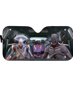 Gearhuman 3D Halloween Demon Custom Car Auto Sunshade GL24087 Auto Sunshade 57''x27.5''