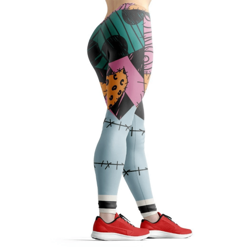 Gearhuman 3D Sally The Nightmare Before Christmas Halloween Custom Legging GV21082 Leggings