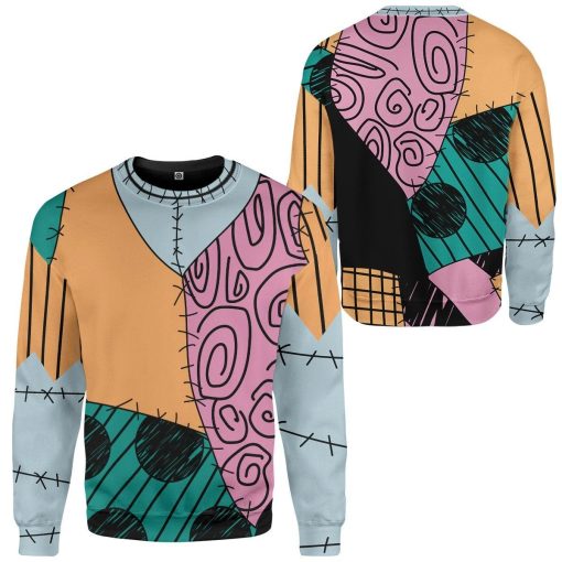 Gearhuman 3D Sally The Nightmare Before Christmas Halloween Custom Sweatshirt Apparel GV21081 Sweatshirt