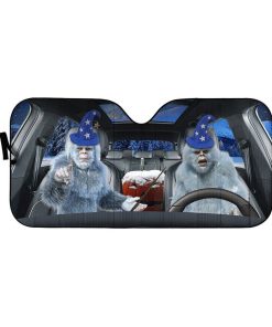 Gearhuman 3D Halloween Yeti Custom Car Auto Sunshade GL24083 Auto Sunshade 57''x27.5''