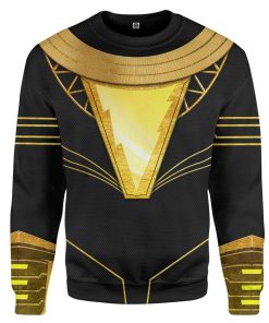 Gearhuman 3D DC Black Adam Costume Custom Sweatshirt Apparel GW24083 Sweatshirt Sweatshirt S