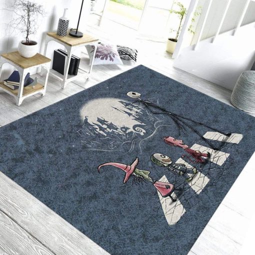 Gearhuman 3D Jack Skellington Halloween Night Custom Carpet GV200811 Square Carpet Carpet S