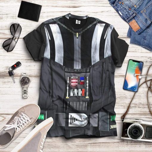 Gearhumans 3D Darth Vader Costume Custom Hoodie Apparel 10 Gearhuman 3D Darth Vader Costume Custom Tshirt Apparel GW20085 3D T-shirt