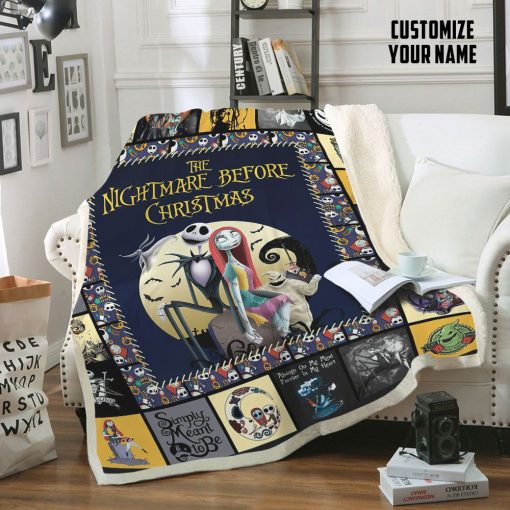 Gearhumans Nightmare Before Christmas Blanket