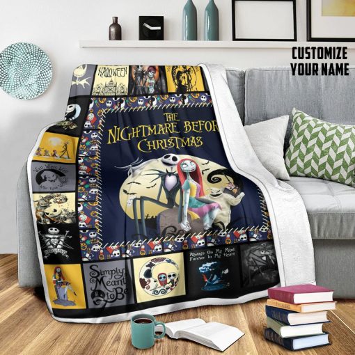 Gearhumans Nightmare Before Christmas Blanket