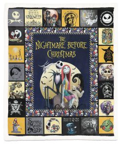 Gearhumans Nightmare Before Christmas Blanket