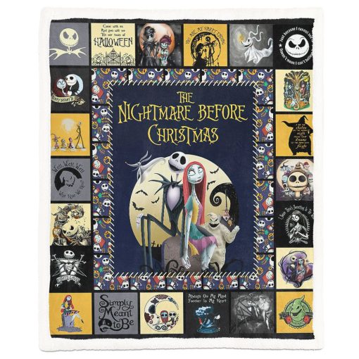Gearhumans Nightmare Before Christmas Blanket