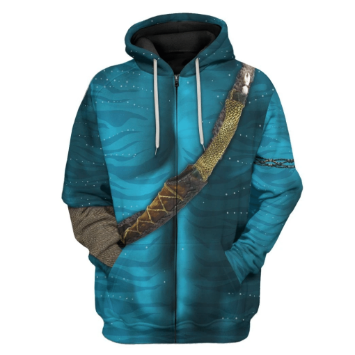 Gearhumans 3D Avatar Cosplay Custom Hoodie Apparel 2 Gearhuman 3D Avatar Cosplay Custom Hoodie Apparel GV29095 3D Apparel Zip Hoodie S
