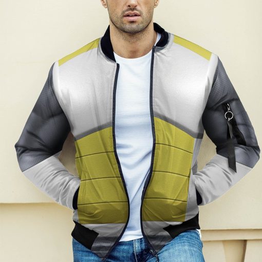 Gearhuman 3D Vegeta Saiyan Battle Armor Dragon Ball Super Custom Bomber GV22092 Bomber