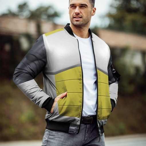 Gearhuman 3D Vegeta Saiyan Battle Armor Dragon Ball Super Custom Bomber GV22092 Bomber