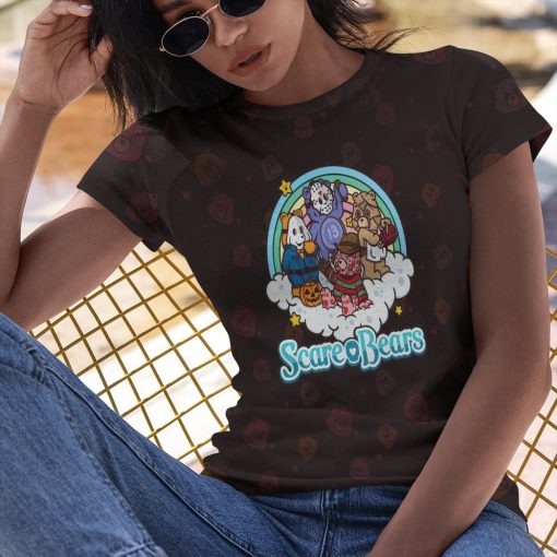 Gearhumans 3D Care Bears Halloween Tshirt Apparel 4 Gearhuman 3D Care Bears Halloween Tshirt Apparel GJ23094 3D T-shirt