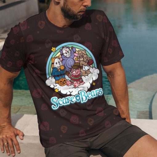 Gearhumans 3D Care Bears Halloween Tshirt Apparel 3 Gearhuman 3D Care Bears Halloween Tshirt Apparel GJ23094 3D T-shirt
