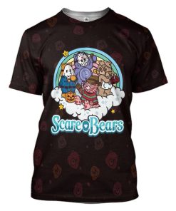 Gearhuman 3D Care Bears Halloween Tshirt Apparel GJ23094 3D T-shirt T-Shirt S