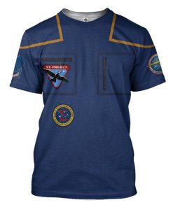 Gearhuman 3D Star Trek Jonathan Archer Custom Tshirt Apparel GW21095 3D T-shirt T-Shirt S