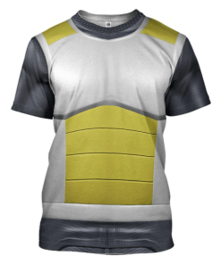Gearhuman 3D Vegeta Saiyan Battle Armor Dragon Ball Super Custom Tshirt Apparel GV210918 3D T-shirt T-Shirt S