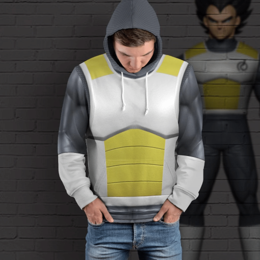 Gearhuman 3D Vegeta Saiyan Battle Armor Dragon Ball Super Custom Hoodie Apparel GV210918 3D Apparel