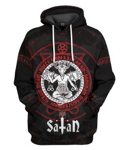 Gearhuman 3D Sigil Of Baphomet Custom Hoodie Apparel GW21093 3D Apparel Hoodie S