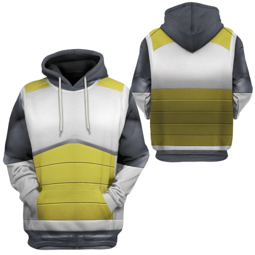 Gearhuman 3D Vegeta Saiyan Battle Armor Dragon Ball Super Custom Hoodie Apparel GV210918 3D Apparel