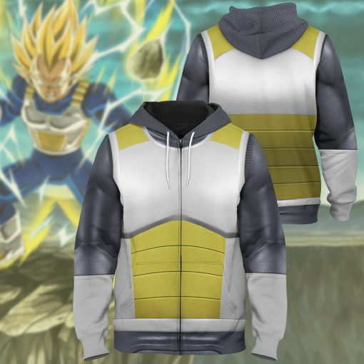Gearhuman 3D Vegeta Saiyan Battle Armor Dragon Ball Super Custom Hoodie Apparel GV210918 3D Apparel