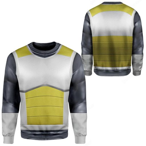 Gearhuman 3D Vegeta Saiyan Battle Armor Dragon Ball Super Custom Sweatshirt Apparel GV210918 Sweatshirt