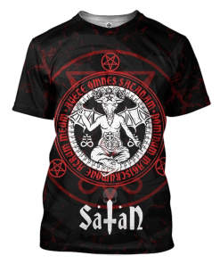 Gearhuman 3D Sigil Of Baphomet Custom Tshirt Apparel GW21093 3D T-shirt T-Shirt S
