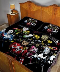 Gearhuman 3D Horror Rangers Custom Quilt Set GW160910 Quilt Set Quilt Set Twin