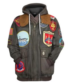 Gearhuman 3D Top Gun Maverick Custom Hoodie Apparel GN16094 3D Custom Fleece Hoodies Hoodie S