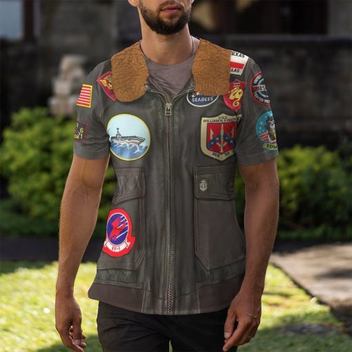 Gearhumans 3D Top Gun Maverick Custom Hoodie Apparel 8 Gearhuman 3D Top Gun Maverick Custom Tshirt Apparel GN16094 3D T-shirt