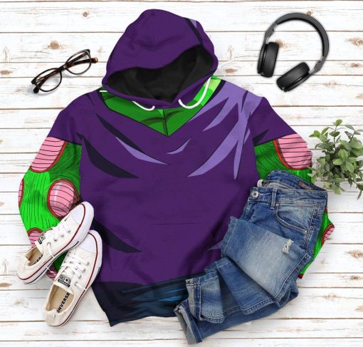 Gearhuman 3D Piccolo Dragon Ball Custom Tshirt Hoodie Apparel GV24093 3D Apparel