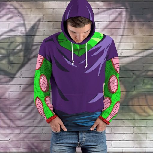 Gearhuman 3D Piccolo Dragon Ball Custom Tshirt Hoodie Apparel GV24093 3D Apparel