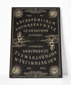 Gearhuman 3D Halloween Ouija Board Custom Canvas GW240810 Canvas Cotton 1 Piece - Portrait Medium