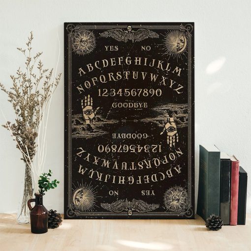 Gearhuman 3D Halloween Ouija Board Custom Canvas GW240810 Canvas