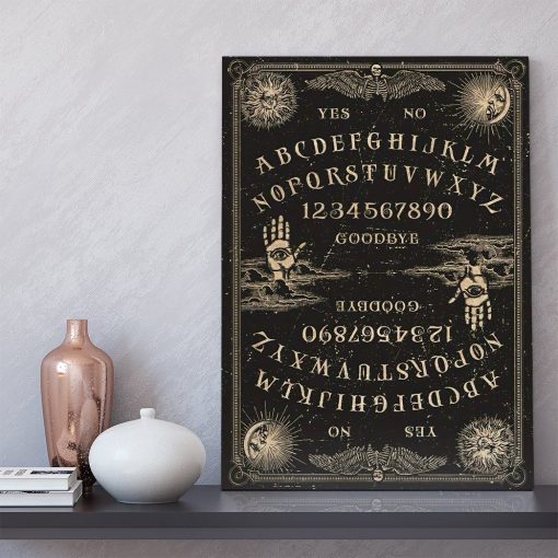 Gearhuman 3D Halloween Ouija Board Custom Canvas GW240810 Canvas