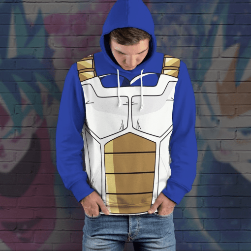 Gearhuman 3D Goku Vegeta Saiyan Battle Armor Dragon Ball Z Custom Hoodie Apparel GV210919 3D Apparel