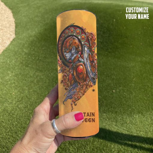 Gearhuman 3D Captain Halloween Custom Design Vacuum Insulated Tumbler GJ02101 Tumbler