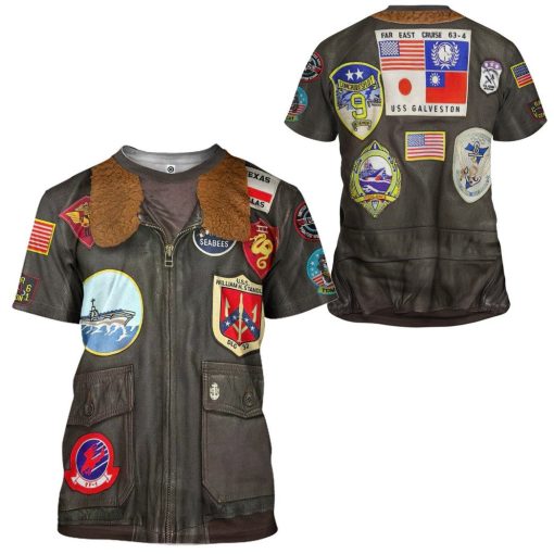 Gearhumans 3D Top Gun Maverick Custom Hoodie Apparel 7 Gearhuman 3D Top Gun Maverick Custom Tshirt Apparel GN16094 3D T-shirt