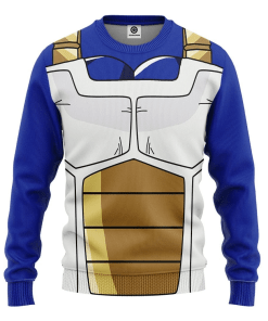 Gearhuman 3D Goku Vegeta Saiyan Battle Armor Dragon Ball Z Custom Sweatshirt Apparel GV210919 Sweatshirt Sweatshirt S