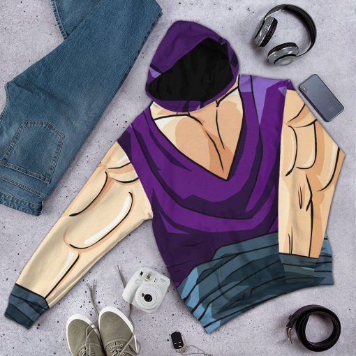 Gearhuman 3D Son Gohan Dragon Ball Custom Hoodie Apparel GV24091 3D Apparel