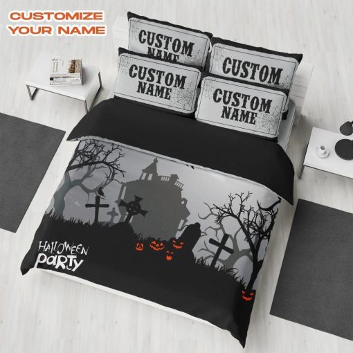 Gearhuman 3D Happy Halloween Party Custom Bedding Set GW29096 Bedding Set